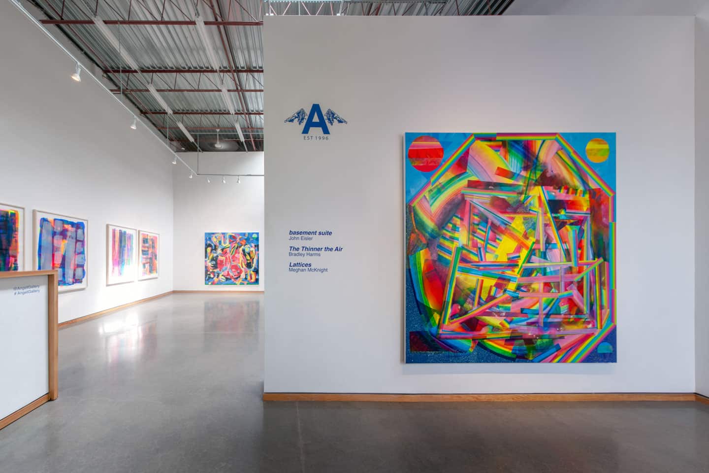 2018-04-07 Angell Gallery - John Eisler, Bradley Harms, Meghan Mcknight